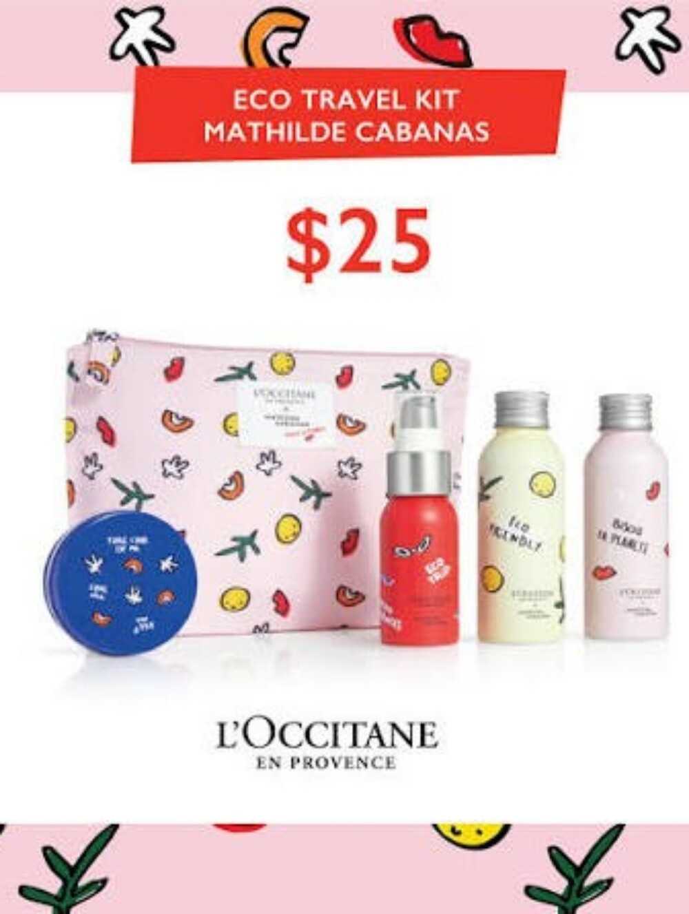 L'Occitane x Mathilde Cabanas kit